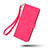 Coque Portefeuille Livre Cuir Etui Clapet L01Z pour Realme 9 Pro+ Plus 5G Rose Rouge