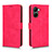 Coque Portefeuille Livre Cuir Etui Clapet L01Z pour Realme C33 (2023) Rose Rouge