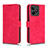 Coque Portefeuille Livre Cuir Etui Clapet L01Z pour Realme C51 Rose Rouge