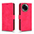 Coque Portefeuille Livre Cuir Etui Clapet L01Z pour Realme V50 5G Rose Rouge