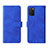 Coque Portefeuille Livre Cuir Etui Clapet L01Z pour Samsung Galaxy A02s Bleu