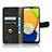 Coque Portefeuille Livre Cuir Etui Clapet L01Z pour Samsung Galaxy A03 Petit