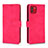 Coque Portefeuille Livre Cuir Etui Clapet L01Z pour Samsung Galaxy A03 Rose Rouge