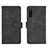 Coque Portefeuille Livre Cuir Etui Clapet L01Z pour Samsung Galaxy A41 SC-41A Noir