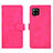 Coque Portefeuille Livre Cuir Etui Clapet L01Z pour Samsung Galaxy A42 5G Rose Rouge