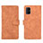 Coque Portefeuille Livre Cuir Etui Clapet L01Z pour Samsung Galaxy A71 5G Marron