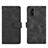 Coque Portefeuille Livre Cuir Etui Clapet L01Z pour Samsung Galaxy A71 5G Noir