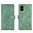 Coque Portefeuille Livre Cuir Etui Clapet L01Z pour Samsung Galaxy A71 5G Vert