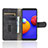 Coque Portefeuille Livre Cuir Etui Clapet L01Z pour Samsung Galaxy M01 Core Petit