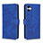 Coque Portefeuille Livre Cuir Etui Clapet L01Z pour Samsung Galaxy M04 Bleu