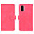 Coque Portefeuille Livre Cuir Etui Clapet L01Z pour Samsung Galaxy S20 FE (2022) 5G Rose Rouge