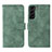 Coque Portefeuille Livre Cuir Etui Clapet L01Z pour Samsung Galaxy S21 5G Vert