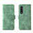 Coque Portefeuille Livre Cuir Etui Clapet L01Z pour Samsung Galaxy Z Fold3 5G Vert