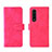 Coque Portefeuille Livre Cuir Etui Clapet L01Z pour Samsung Galaxy Z Fold4 5G Rose Rouge