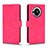 Coque Portefeuille Livre Cuir Etui Clapet L01Z pour Sharp Aquos R7 Rose Rouge