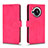 Coque Portefeuille Livre Cuir Etui Clapet L01Z pour Sharp Aquos R7s Rose Rouge