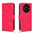 Coque Portefeuille Livre Cuir Etui Clapet L01Z pour Sharp Aquos R8 Pro Rose Rouge