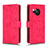 Coque Portefeuille Livre Cuir Etui Clapet L01Z pour Sharp Aquos R8s Rose Rouge