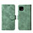 Coque Portefeuille Livre Cuir Etui Clapet L01Z pour Sharp Aquos Sense6s Vert