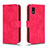 Coque Portefeuille Livre Cuir Etui Clapet L01Z pour Sharp Aquos wish3 Rose Rouge