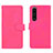 Coque Portefeuille Livre Cuir Etui Clapet L01Z pour Sony Xperia 1 III Rose Rouge