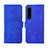 Coque Portefeuille Livre Cuir Etui Clapet L01Z pour Sony Xperia 1 IV Bleu