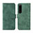 Coque Portefeuille Livre Cuir Etui Clapet L01Z pour Sony Xperia 1 IV Vert