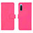 Coque Portefeuille Livre Cuir Etui Clapet L01Z pour Sony Xperia 10 III Lite Rose Rouge