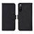 Coque Portefeuille Livre Cuir Etui Clapet L01Z pour Sony Xperia 10 IV SO-52C Noir