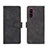 Coque Portefeuille Livre Cuir Etui Clapet L01Z pour Sony Xperia 5 Noir