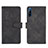 Coque Portefeuille Livre Cuir Etui Clapet L01Z pour Sony Xperia L4 Noir