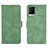 Coque Portefeuille Livre Cuir Etui Clapet L01Z pour Vivo iQOO 7 5G Vert