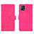 Coque Portefeuille Livre Cuir Etui Clapet L01Z pour Vivo Y31s 5G Rose Rouge