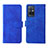 Coque Portefeuille Livre Cuir Etui Clapet L01Z pour Vivo Y75 5G Bleu