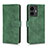 Coque Portefeuille Livre Cuir Etui Clapet L01Z pour Vivo Y77 5G Vert