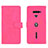 Coque Portefeuille Livre Cuir Etui Clapet L01Z pour Xiaomi Black Shark 4 5G Rose Rouge