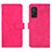 Coque Portefeuille Livre Cuir Etui Clapet L01Z pour Xiaomi Redmi K30S 5G Rose Rouge