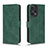 Coque Portefeuille Livre Cuir Etui Clapet L01Z pour Xiaomi Redmi Note 12 Turbo 5G Vert