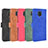 Coque Portefeuille Livre Cuir Etui Clapet L01Z pour Xiaomi Redmi Note 9 Pro Max Petit