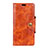 Coque Portefeuille Livre Cuir Etui Clapet L02 pour Alcatel 1 Orange