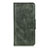 Coque Portefeuille Livre Cuir Etui Clapet L02 pour Apple iPhone 12 Mini Vert