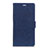 Coque Portefeuille Livre Cuir Etui Clapet L02 pour Asus ZenFone V500KL Bleu