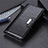 Coque Portefeuille Livre Cuir Etui Clapet L02 pour Huawei Nova Lite 3 Plus Noir
