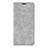 Coque Portefeuille Livre Cuir Etui Clapet L02 pour Huawei P40 Gris