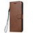 Coque Portefeuille Livre Cuir Etui Clapet L02 pour Nokia 7.2 Marron