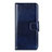 Coque Portefeuille Livre Cuir Etui Clapet L02 pour Oppo Reno4 4G Bleu