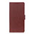 Coque Portefeuille Livre Cuir Etui Clapet L02 pour Realme 6s Marron