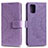 Coque Portefeuille Livre Cuir Etui Clapet L02 pour Samsung Galaxy A71 5G Violet