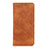 Coque Portefeuille Livre Cuir Etui Clapet L02 pour Samsung Galaxy M01 Core Orange