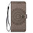 Coque Portefeuille Livre Cuir Etui Clapet L02 pour Samsung Galaxy S20 5G Gris